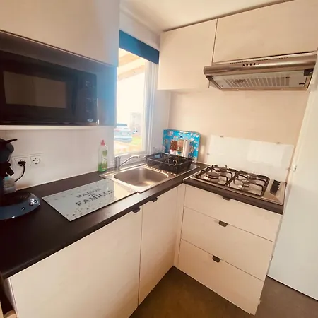 Mobilhome P27 6 Personnes Climatise Kamp alanı Le Portel