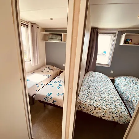 Mobilhome P27 6 Personnes Climatise Campsite Le Portel