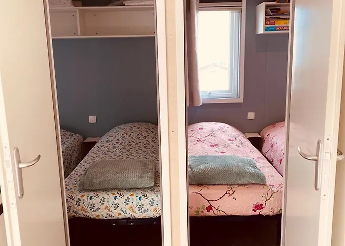 Camping Mobilhome P27 6 Personnes Climatisé